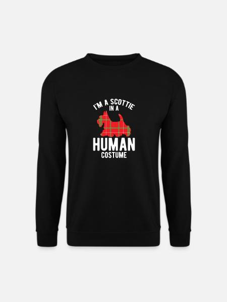 Scottish Terrier Scottie Dog - Unisex Sweatshirt - black