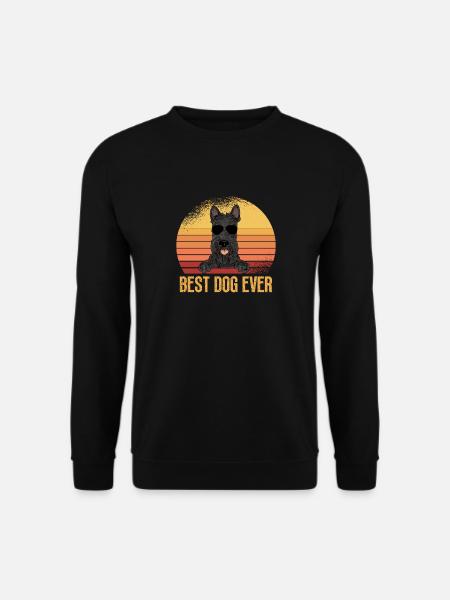 Scottish Terrier Scottie Dog - Unisex Sweatshirt - black