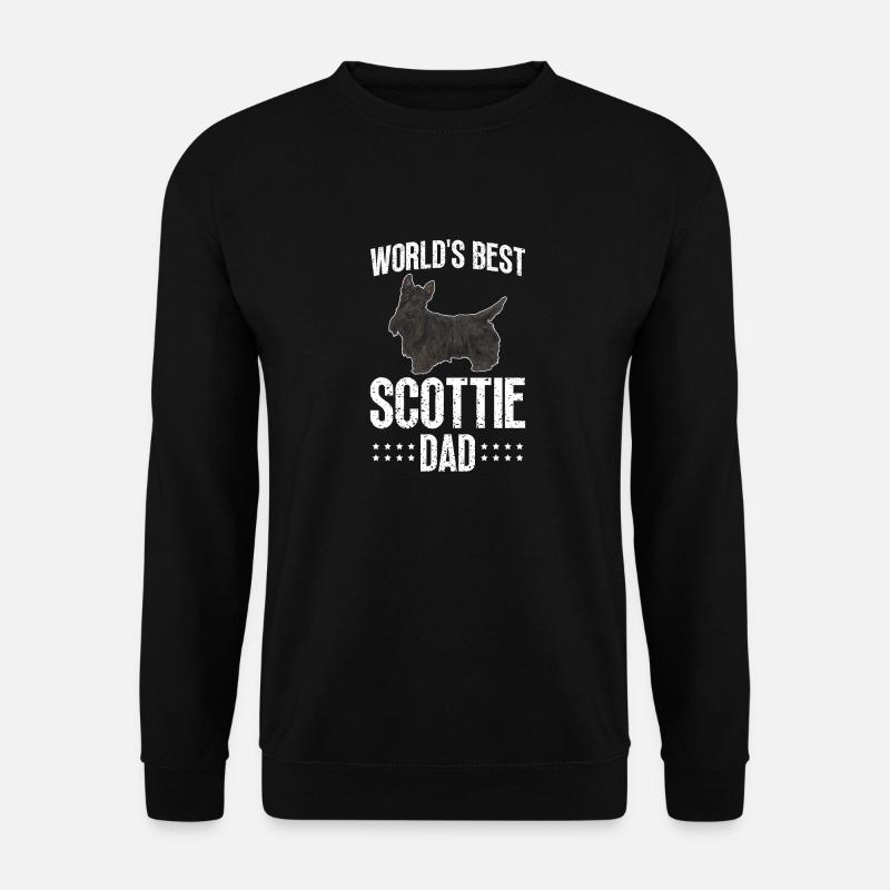 Scottish Terrier Scottie Hund - Unisex Pullover - Schwarz