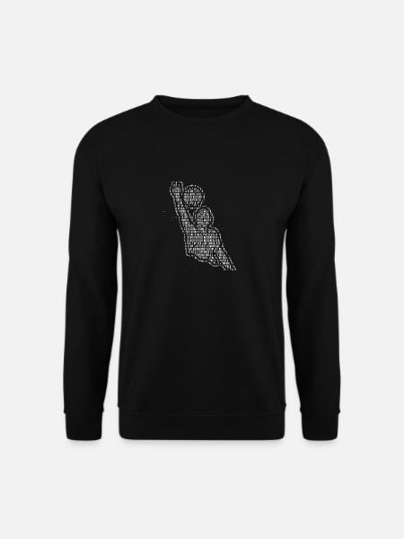 Joueur de water-polo nuage de mots joueur de water-polo - Sweat-shirt Unisexe - noir