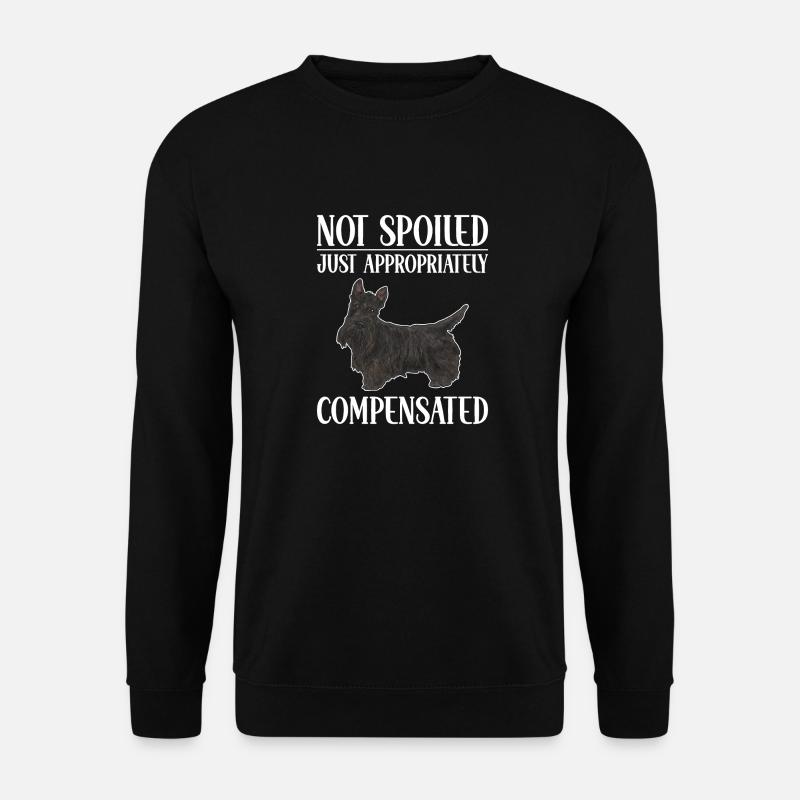 Scottish Terrier Scottie Dog - Unisex Sweatshirt - black