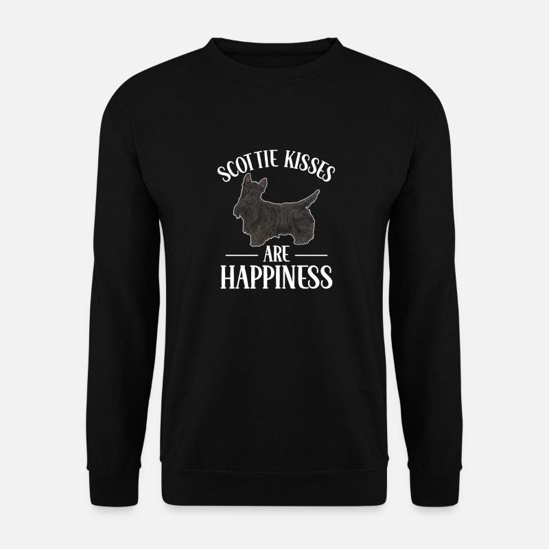 Scottish Terrier Scottie Dog - Unisex Sweatshirt - black