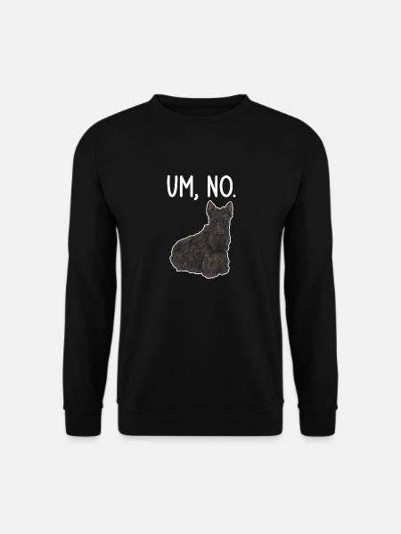 Scottish Terrier Scottie Dog - Unisex Sweatshirt - black