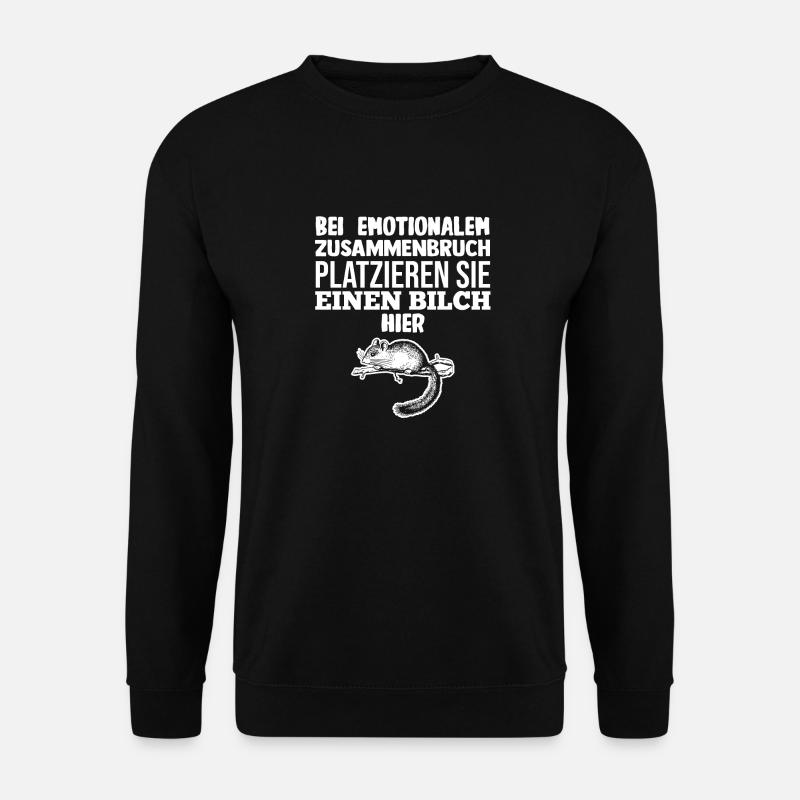 Bilch - Unisex Pullover - Schwarz