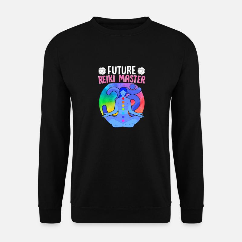 Future Reiki Master - Unisex Pullover - Schwarz