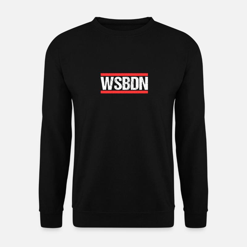 Wiesbadenerin Wiesbadener Wiesbaden - Unisex Pullover - Schwarz