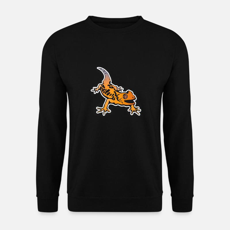 Salamander Gecko Comic - Unisex Sweatshirt - black