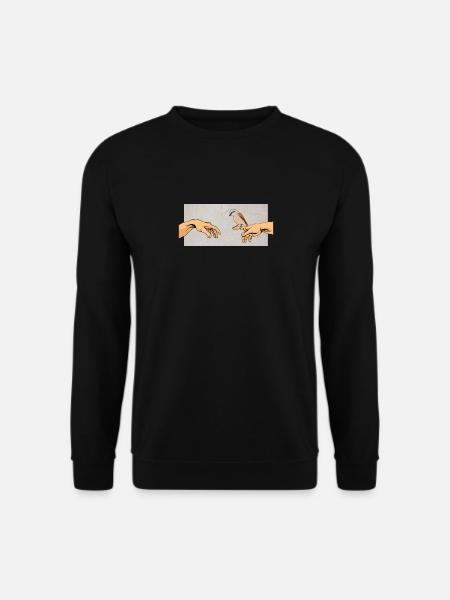 Neuntöter Lanius collurio Vogel Neuntöter - Unisex Pullover - Schwarz
