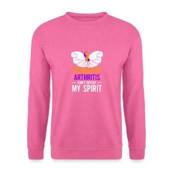 L'arthrite psoriasique ne peut pas prendre mon - Sweat-shirt Unisexe - rose - Devant