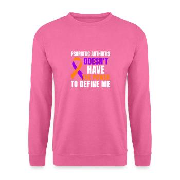L’arthrite psoriasique n’a pas le pouvoir de me rendre - Sweat-shirt Unisexe - rose - Devant
