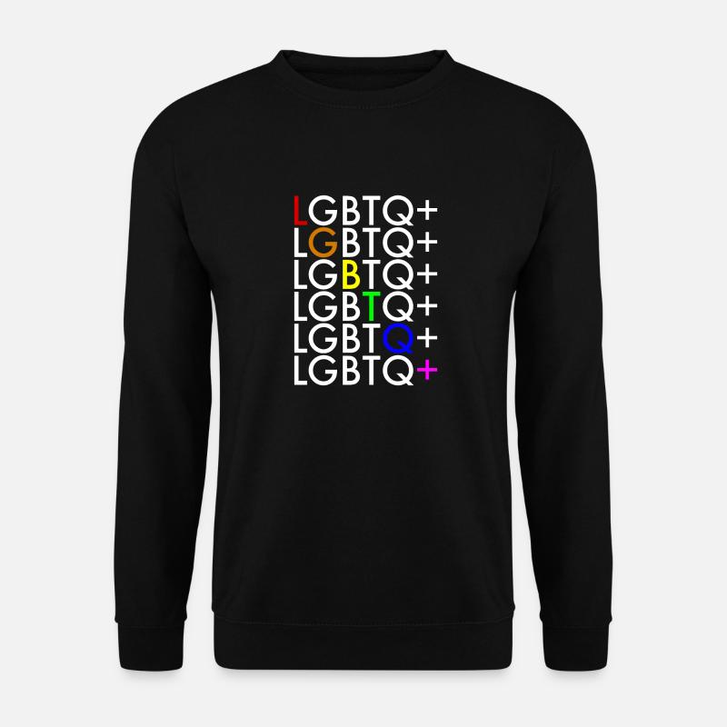 LGBTQ+ - Unisex Pullover - Schwarz