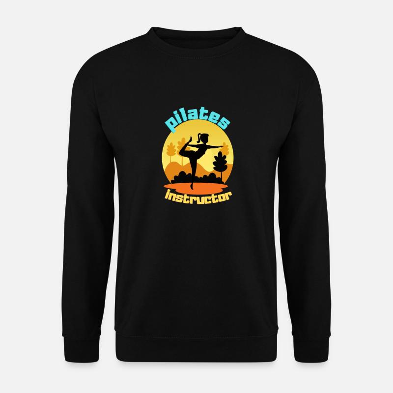 Pilates Instructor - Unisex Sweatshirt - black