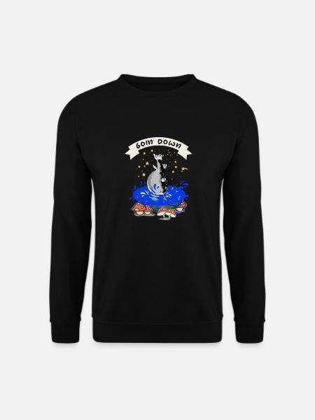 I'm Sinking - Puffer Fish Funny - Unisex Sweatshirt - black