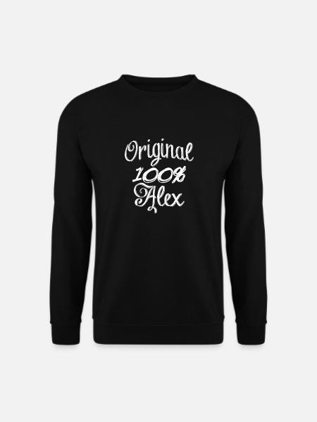 Original 100% Alex - Unisex Sweatshirt - black