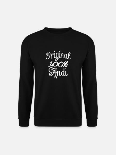 Original 100% Andi - Unisex Pullover - Schwarz