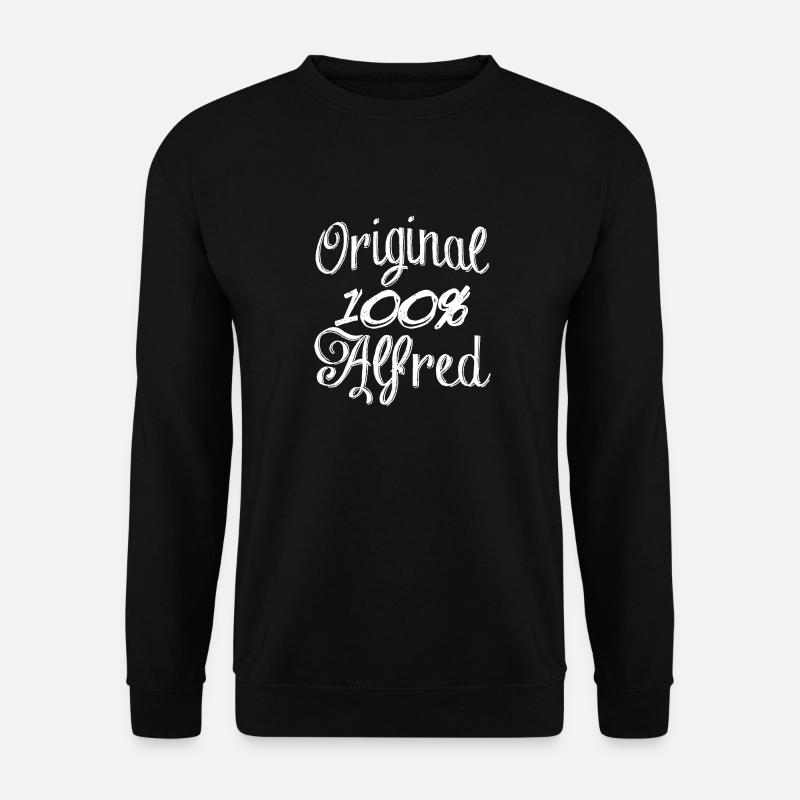 Original 100 % Alfred - Sweat-shirt Unisexe - noir