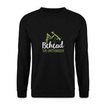 Mante religieuse, collectionneur d’insectes, entomologiste - Sweat-shirt Unisexe - noir - Devant - Alina (178cm) & Michal (187cm)