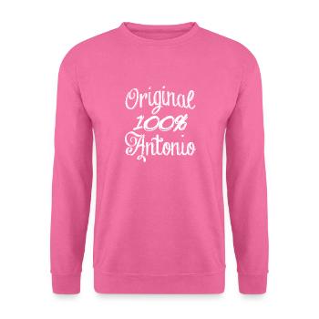 Original 100% Antonio - Unisex Pullover - Pink - Vorne