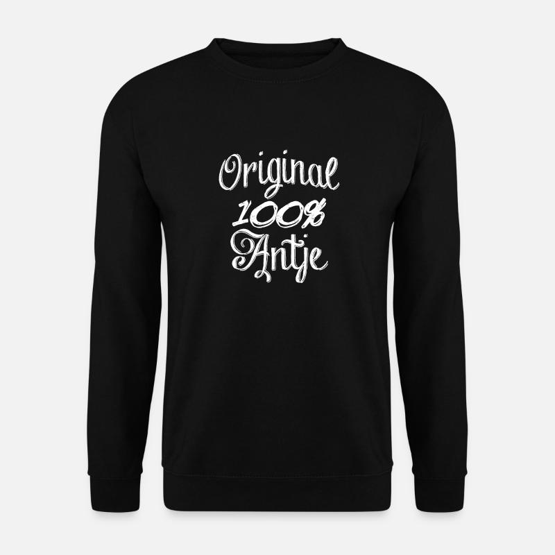 Original 100% Antje - Unisex Sweatshirt - black