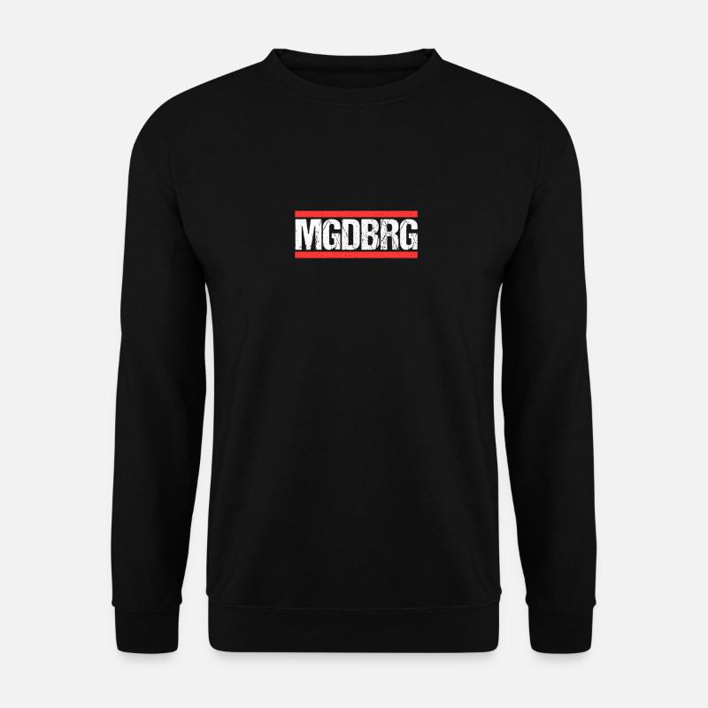 Magdeburgerin Magdeburger Magdeburg - Unisex Pullover - Schwarz