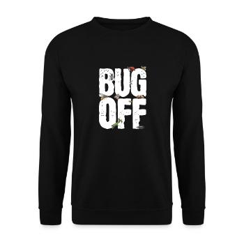 Insect collectors, insects, beetle lovers, entomologists - Unisex Sweatshirt - black - Front - Alina (178cm) & Michal (187cm)