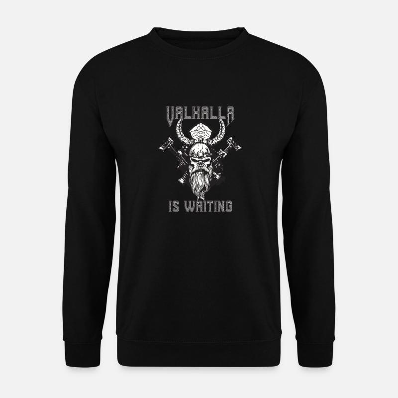 Valhalla vous attend - Sweat-shirt Unisexe - noir