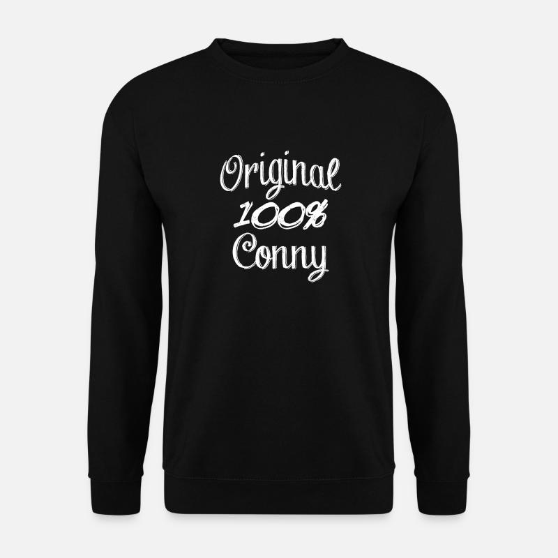 Original 100% Conny - Unisex Pullover - Schwarz
