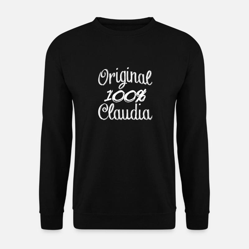 Original 100% Claudia - Unisex Pullover - Schwarz