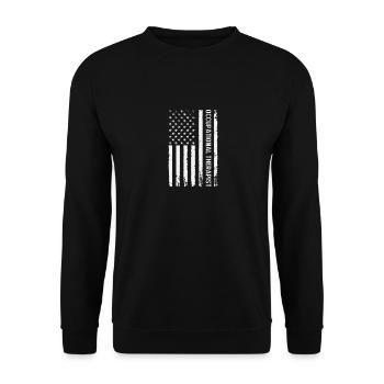Occupational Therapy Saying OT Therapist OT - Unisex Sweatshirt - black - Front - Alina (178cm) & Michal (187cm)