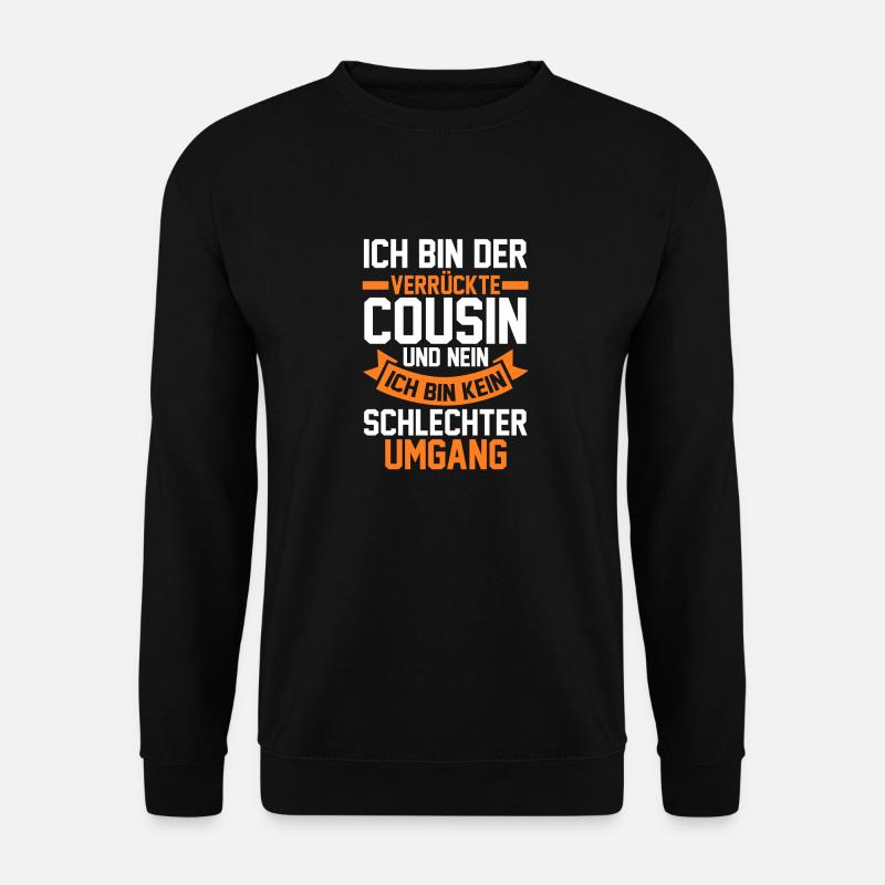 Cousin - Unisex Pullover - Schwarz