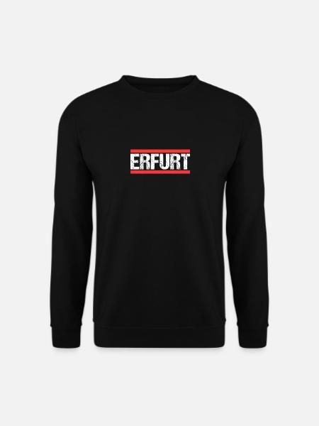 Erfurterin Erfurter Erfurt - Unisex Pullover - Schwarz