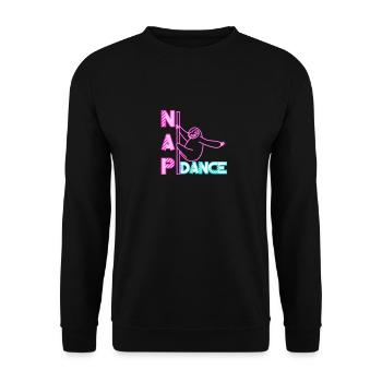 Paresseux Dire Humour Drôle Sarcasme Paresseux Paresseux - Sweat-shirt Unisexe - noir - Devant - Alina (178cm) & Michal (187cm)