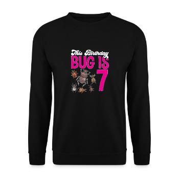 Insect collectors, insects, beetle lovers, entomologists - Unisex Sweatshirt - black - Front - Alina (178cm) & Michal (187cm)