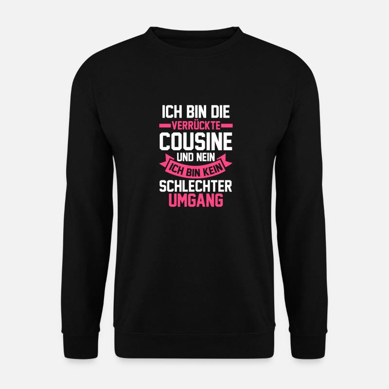 Cousinee - Unisex Pullover - Schwarz