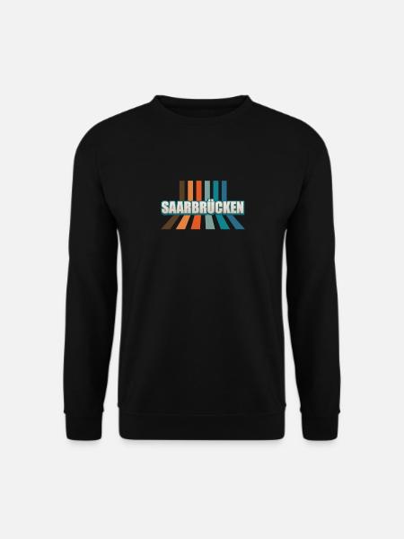 Saarbrückenerin Saarbrückener Saarbrücken - Unisex Pullover - Schwarz