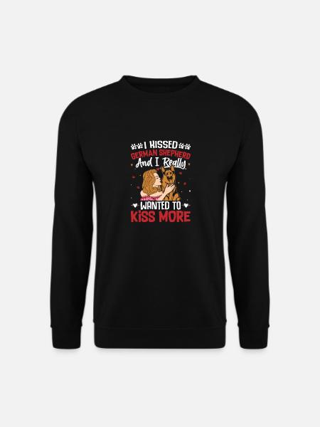 Woman Is German Shepherd Gift - Unisex Sweatshirt - black