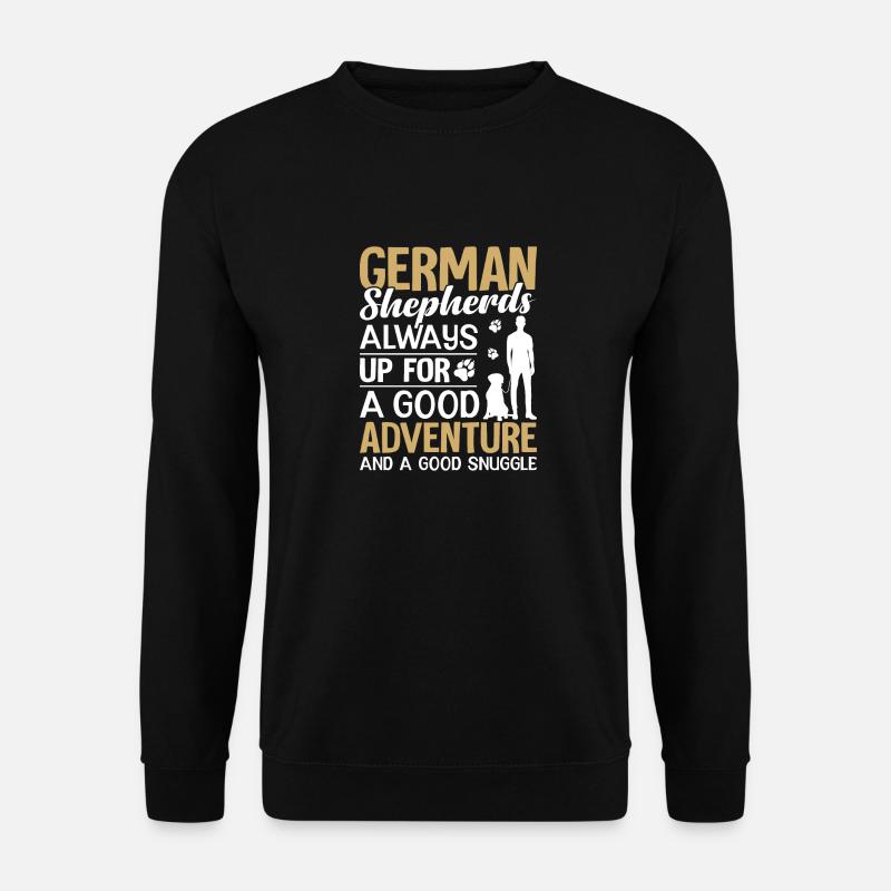 German Shepherd - Unisex Sweatshirt - black
