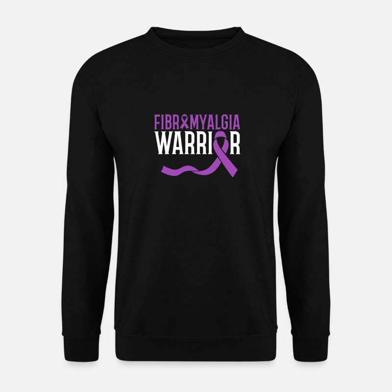 Fibromyalgie-krieger Fibromyalgie-kämpfer - Unisex Pullover - Schwarz