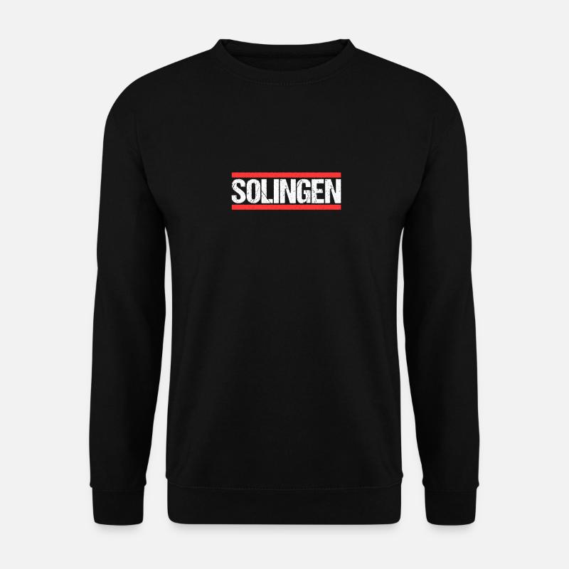 Solingerin Solinger Solingen - Unisex Pullover - Schwarz