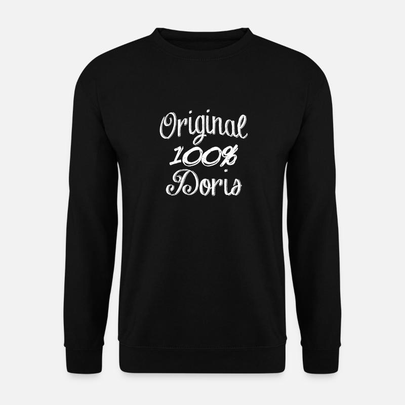 Original 100% Doris - Sweat-shirt Unisexe - noir
