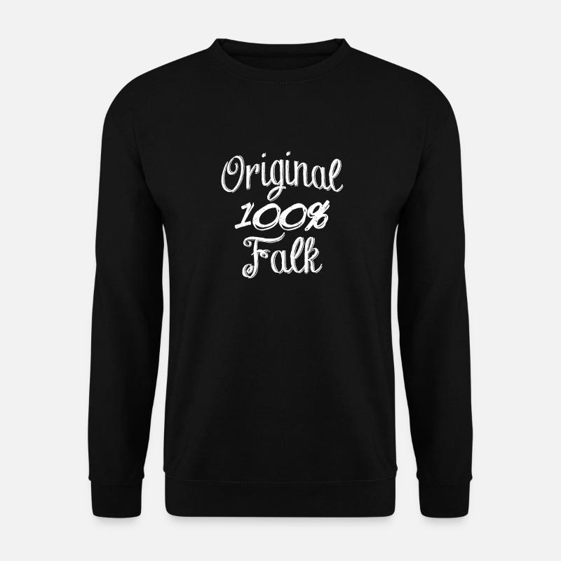 Original 100% Falk - Unisex Pullover - Schwarz
