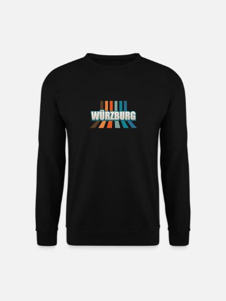 Würzburgerin Würzburger Würzburg - Unisex Pullover - Schwarz