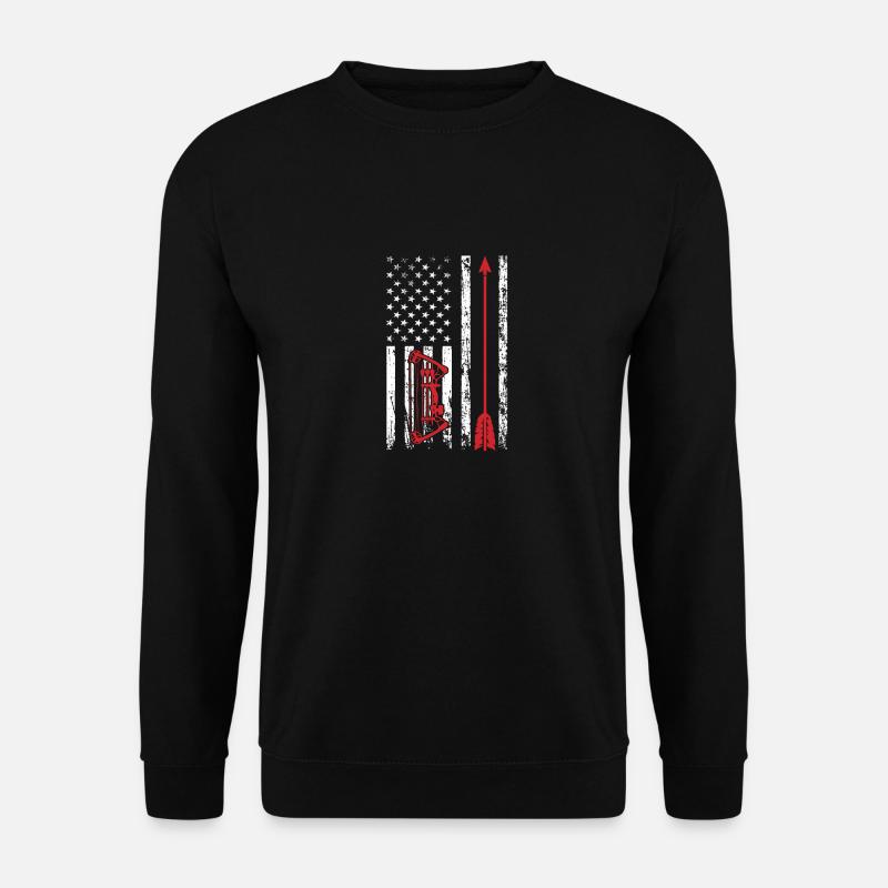 Archery Saying Funny Archer Quote Bow Archery - Unisex Sweatshirt - black