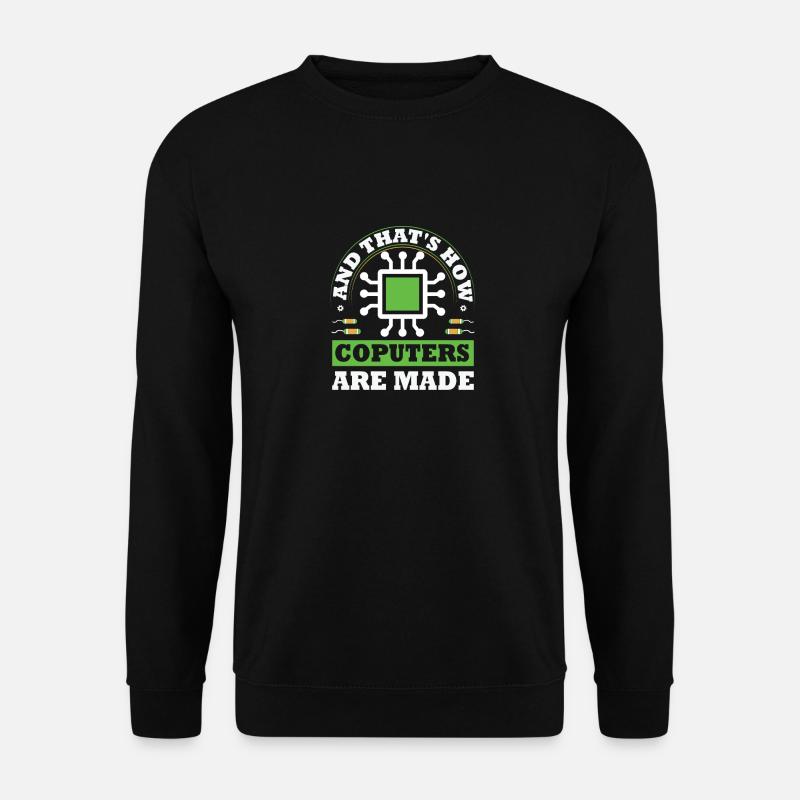 Programmierer, Informatik, Coder Software - Unisex Pullover - Schwarz