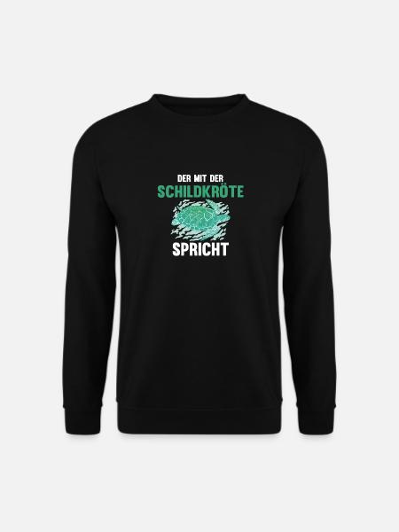 Schildkröte Schildkröten - Unisex Pullover - Schwarz