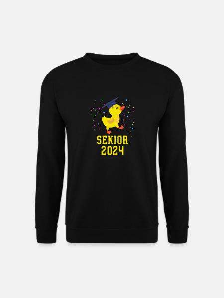 Ducks Senior 2024 graduation - Unisex Sweatshirt - black