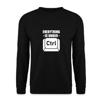 Programmierer Entwickler IT Admin Programmierer Codierung - Unisex Pullover - Schwarz - Vorne - Alina (178cm) & Michal (187cm)