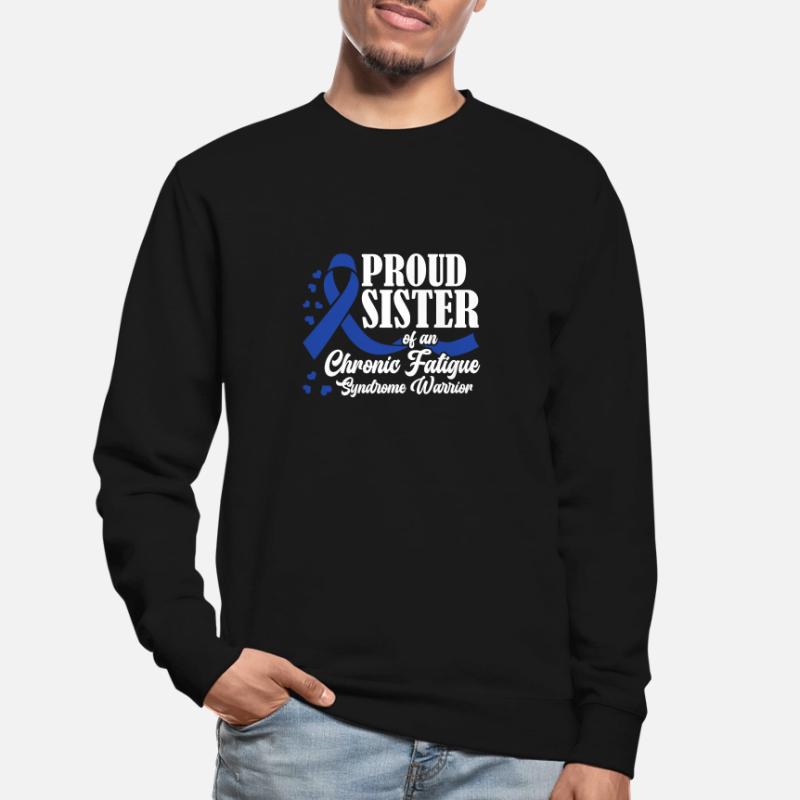 Stolze Mutter Eines Kriegers Mit Chronischem Unisex Pullover