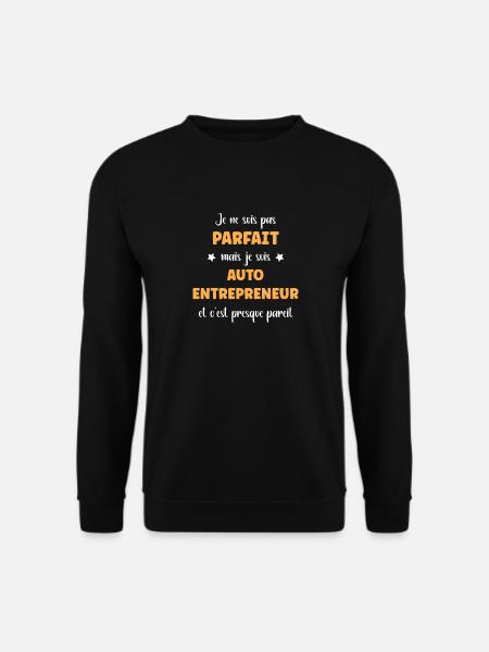 auto entrepreneur - Sweat-shirt Unisexe - noir