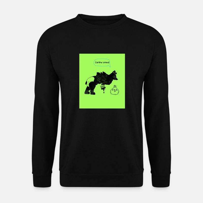 BRACHVOGEL KLANG - Unisex Pullover - Schwarz